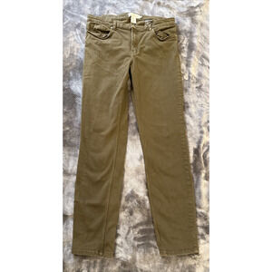 LOGG H&M Womens Jeans Dark Green Dress pants Label of Graded Goods Size 12